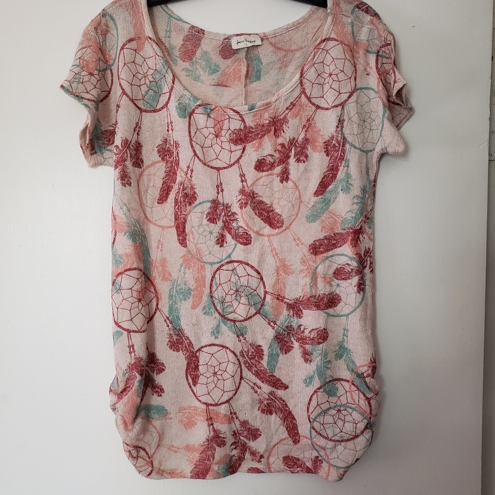 Size 1x knit dream catcher tshirt - Picture 1 of 1